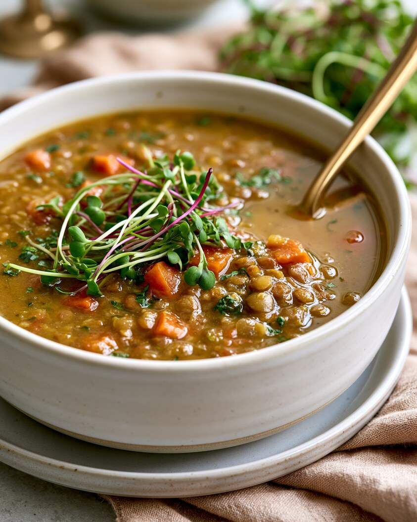 Hearty Lentil and Vegetable Soup